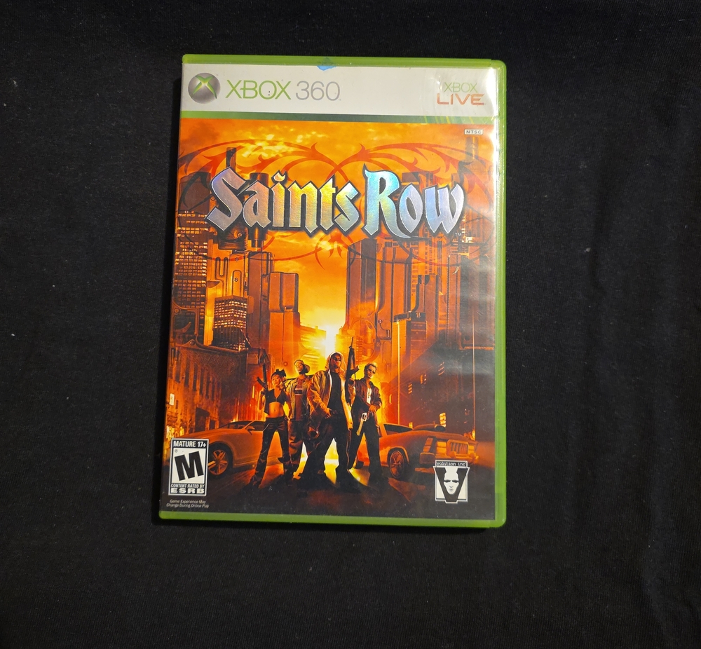 Saints Row Video Game - Orange Cover